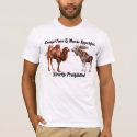 Camel toes and moose knuckles strictly prohibited t-shirts