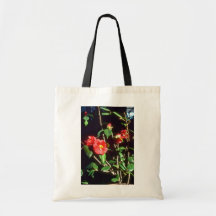 Camelia Japonica A. Audusson (Common Camellia) Pin Tote Bags