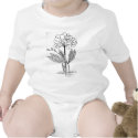 Camellia Drawing t-shirts