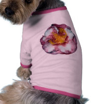 Camellia Pink Gift pet clothing by kphotos Camellia Pink Gift pet clothing
