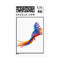 Camelot Hybrid Macaw Postage postage by twopurringcats Camelot Hybrid Macaw Postage postage