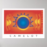 CAMELOT POSTER, A FINE ARTS GRAPHIC
