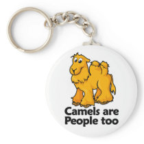 Camels are People too Key Chains