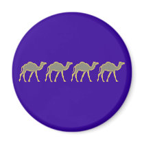 Camels camels refrigerator magnet