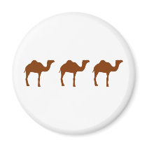Camels Refrigerator Magnets
