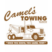 camel's towing company t-shirts by strk3 camel's towing company t-shirts