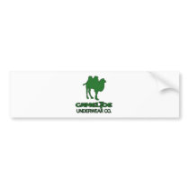 Cameltoe Underwear Company Spoof Camel Toe Vagina bumper stickers