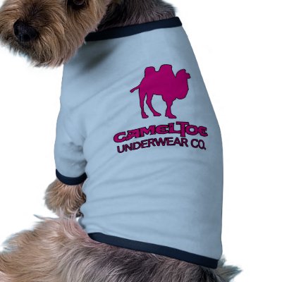 Cameltoe Underwear Company Spoof Camel Toe Vagina Pet Clothing by inquester
