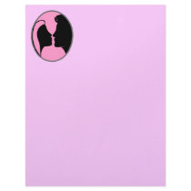 Cameo Kiss Silhouette letterhead