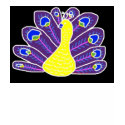 Cameo Peacock by Wendy C. Allen t-shirts