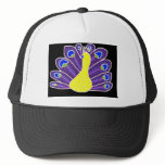 Cameo Peacock Mesh Hat