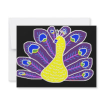 Cameo Peacock Invite