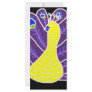 Cameo Peacock Rack Card Design