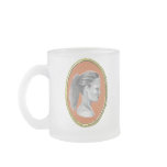 Cameo portrait mug