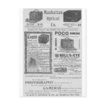 Camera ads postcards by angelandspot Camera ads postcards