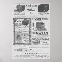 Camera ads posters