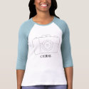 camera, CHEESE. t-shirts by gonzolothewise camera, CHEESE. t-shirts