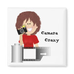 Camera Diva Fridge Magnet