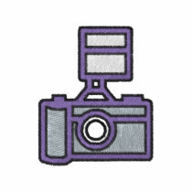 Camera Embroidered Shirt embroidered shirts by bwmedia Camera Embroidered Shirt embroidered shirts