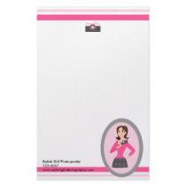Camera Girl stationery