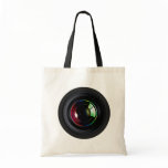 CAMERA LENS TOTE BAGS