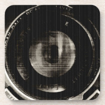 Camera Lens Coaster
