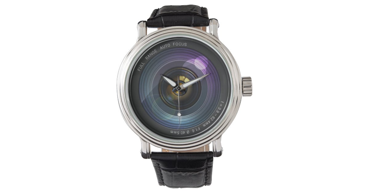 Camera Lens Watch Zazzle
