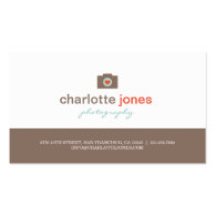 Camera Love Photography Business Cards