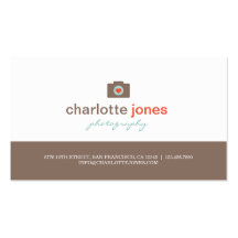 Camera Love Photography Business Cards