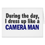 Camera Man During The Day cards