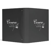 Camera: Mirror with Memory 3 Ring Binder