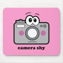Camera Shy Mouse Pad