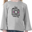 Camera Shy t-shirts