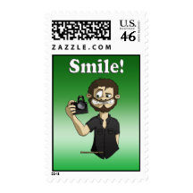 cameraman smile stamp