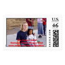 Cameron at orphanage postage by 3PalmsGraphics Cameron at orphanage postage