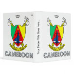 Cameroon Coat of Arms Vinyl Binders