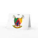 Cameroon Coat of Arms Greeting Card