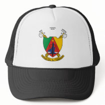 Cameroon coat of arms hats