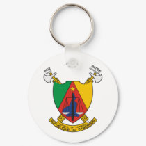 Cameroon coat of arms keychains
