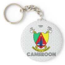 Cameroon Coat of Arms Key Chains