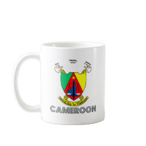Cameroon Coat of Arms Mugs
