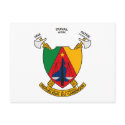 Cameroon Coat of Arms Postcard