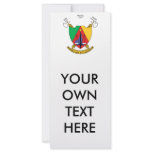 Cameroon Coat of Arms Custom Rack Card