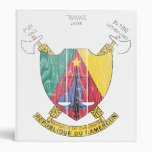 Cameroon Coat Of Arms Vinyl Binder