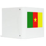 Cameroon Flag 3 Ring Binder