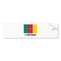 Cameroon Flag bumper stickers