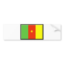 Cameroon Flag Bumper Sticker