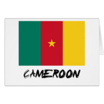 Cameroon Flag cards by flagshirt Cameroon Flag cards