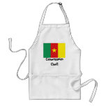 Cameroon flag chef apron