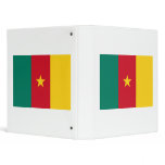 Cameroon Flag Design Vinyl Binder